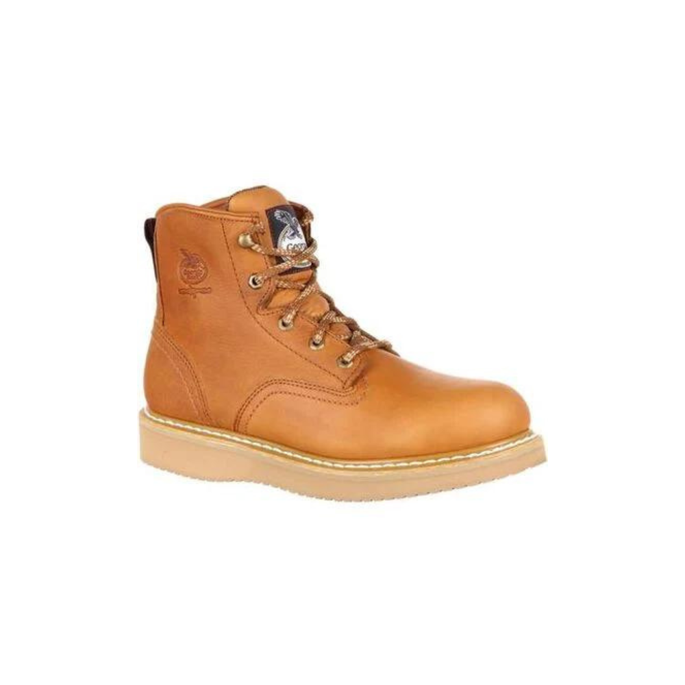 Georgia G6152 Wedge Work Boot 6 Inch Soft Toe from Columbia Safety